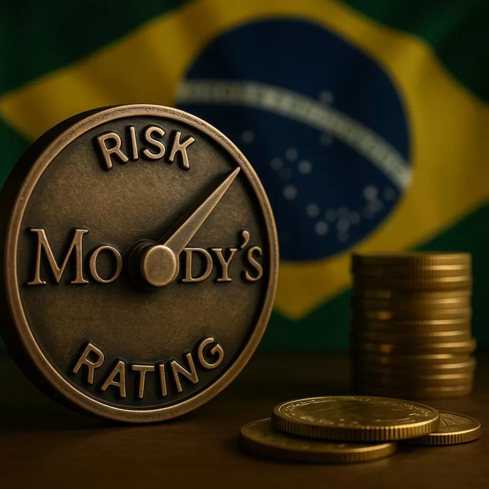 Moody’s Alerta para Risco Fiscal e Rebaixa Projeção de Rating do Brasil