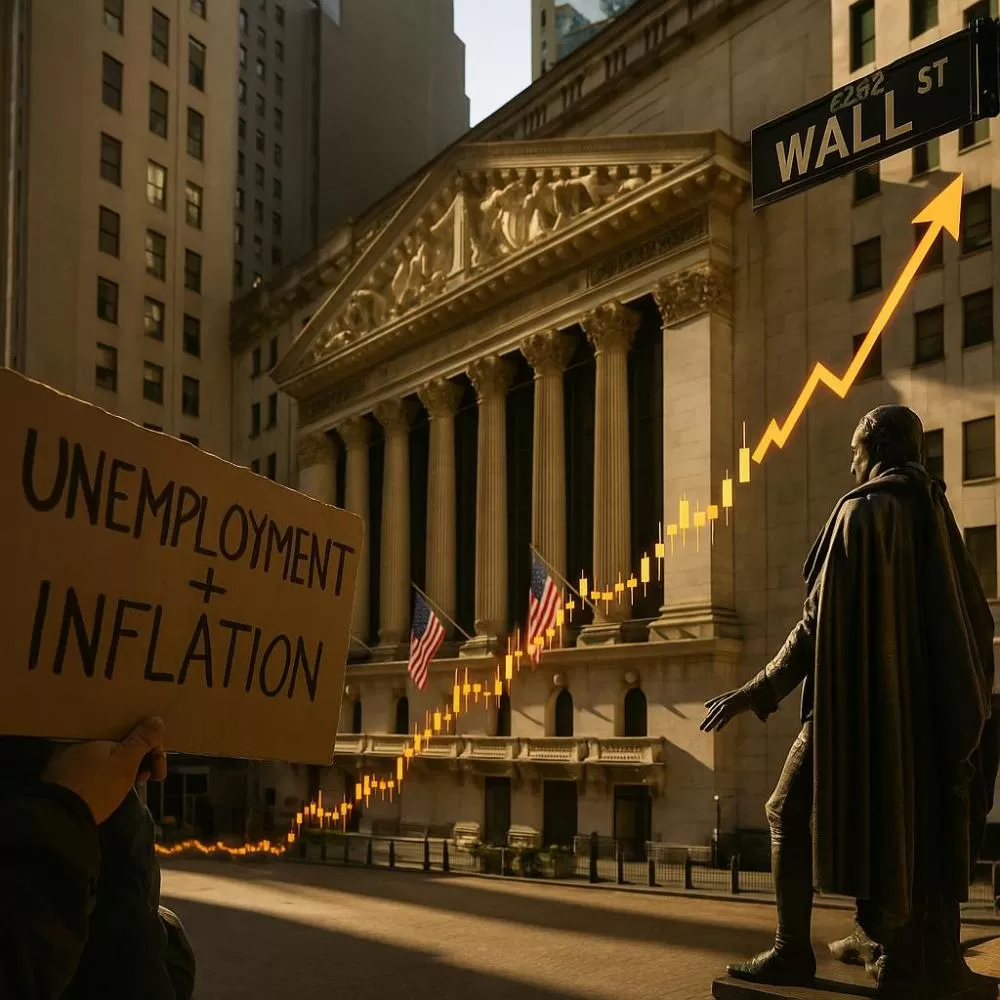 S&P 500 em recorde com inflação fraca e Fed em xeque